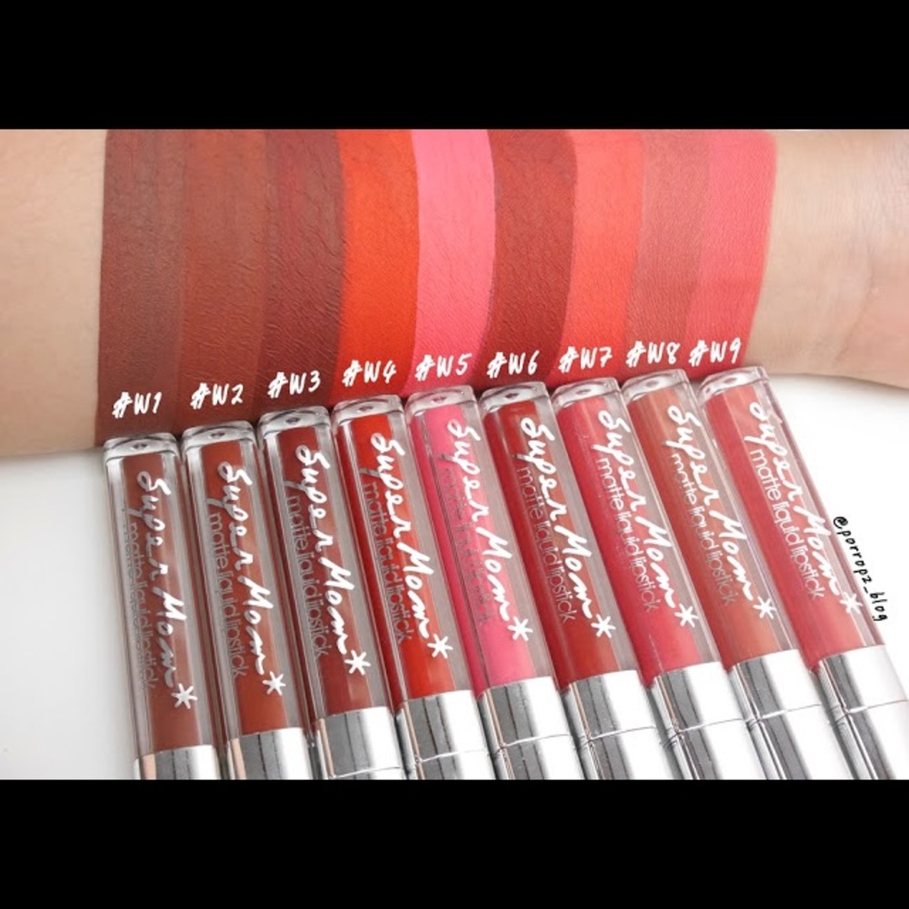 Supermom Liquid Lipsticks Winter Collection 🤩